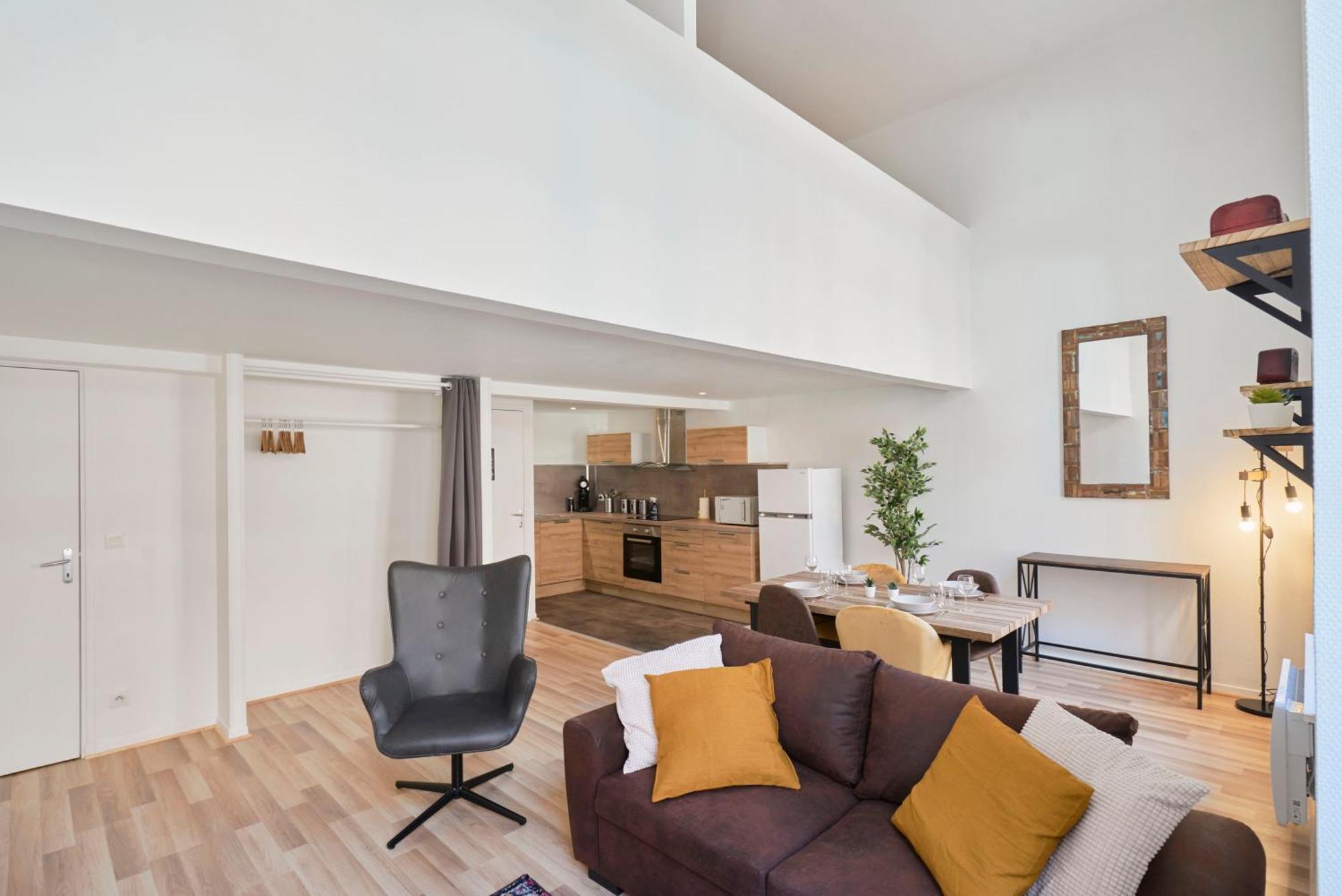 Ferienwohnung Locationstourcoing - Le Loft Exterior foto